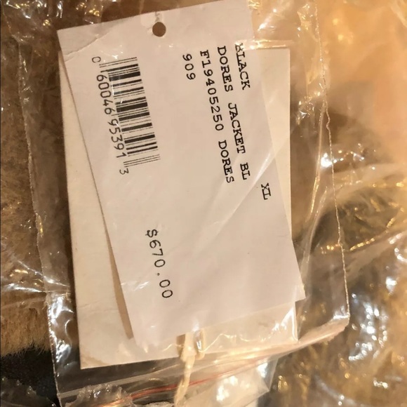 New Samsoe Samsoe Doris Leather Jacket XL BLACK - Picture 8 of 8